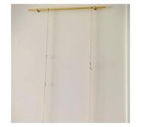 Système d'accrochage Mural sans Clous pour Cadres Photo, Fil de Suspension Flexible avec Crochets et Accessoires, Barre de Rail en Laiton sécable (1,16 m)