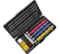Système d'affûtage de couteaux Lansky Deluxe 5 pièces. LKCLX