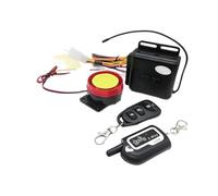 SystèMe D'alarme Antivol Voiture Système d'alarme de sécurité voiture 12V, antidémarrage moto à 1/2 voies, alarme anti-cambriolage automatique, sirène d'entrée sans clé, système(2-Way)