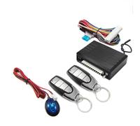 SystèMe D'alarme Antivol Voiture Système d'alarme unidirectionnel universel for voiture, système d'entrée sans clé for, sirène, for véhicule 12V DC, avec de verrouillage Central des portes