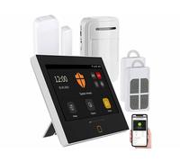 Système d'alarme connecté 4G XMD-5500.wifi avec 2 télécommandes et 2 capteurs VisorTech