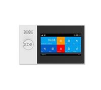 Système D'alarme De Sécurité Domestique GSM, Contrôle par Application, Capteur De Fenêtre avec Caméra IP 1080P, Kits D'alarme Intelligents(Set-H)