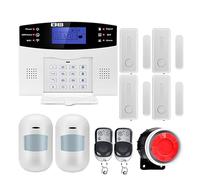 Système D'alarme De Sécurité Domestique Intelligent, Wi-fi, Fil Sans Fil, GSM, Avec Capteur De Mouvement, Détecteur De Fumée Pour villa, entrepôt(G2BT3)