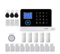 Système D'alarme De Sécurité Domestique sans Fil, Wi-FI, GSM, Anti-cambriolage, TUYA, avec Capteur Mouvement PIR, Compatible Les Animaux Domestiques Simple Sûr(E)