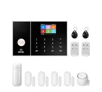 Système D'alarme De Sécurité WiFi for La Maison Et L'entreprise, Travail Contrôle avec Application Tuya Smart Life Multilingue Simple Sûr(E)