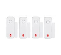 Système D'alarme De Sécurité WiFi GSM for Maison Intelligente, Détecteur De Mouvement Anti-cambriolage sans Fil, Capteur De Porte Fenêtre, Caméra IP(Door Sensors X2)