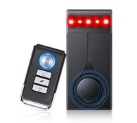 Système d'alarme de voiture 108 dB, capteur de vibrations antivol et alarme à lumière rouge, dispositif antivol sans fil pour voiture, camion