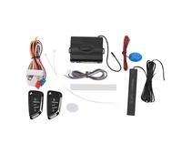 Système d'alarme de Voiture sans clé Kit de démarrage à Distance avec Bouton Poussoir avec Induction Automatique PKE Véhicules à Carburant 12 V Matériau ABS 11 pièces Ensemble