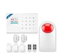 Système D'alarme Domestique Sans Fil Tuya, Avec Capteur De Mouvement, Anti-cambriolage, GSM, Unité Centrale, Kit Panneau