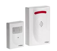 GreenBlue Système d'alarme sans fil GB3400 - Détecteur de mouvement, Portée 120 m, 5 mélodies, IP44