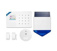 Système D'alarme Intelligent, Avec Accessoires For La Maison, Anti-cambriolage, Unité Centrale GSM, Antivol, Application, Capteurs De Mouvement(KIT 1)