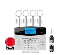 Système d'alarme Intelligente Tuya WiFi Alarme de cambrioleur de Fil sans Fil Home GSM Système d'alarme avec capteur de Mouvement de fumée de sécurité à Domicile(G2BW2)