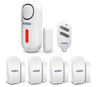 Système d'alarme maison - VSNDIUHIDHGOASHDF - KERUI D2 - Sans fil - 120 dB - Connecte 40 détecteurs/20 télécommandes