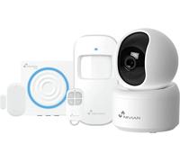 Système D'Alarme Pour La Maison Et L'Entreprise Sans Frais MensuelsKit D'Alarme Wifi Avec Télécommande Via L'Application TuyaFonction SosInstallation Facile Sans Câbles