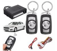 Système d'Alarme pour Voiture,12V - Verrouillage Et Déverrouillage des Portes Et Télécommande,Deux Télécommandes, Sirène Puissante pour la Plupart des Camions, SUV et