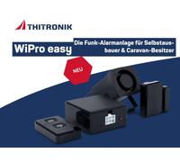 Système d'alarme sans fil Thitronik WiPro Easy 105237 pour caravane, camping-...