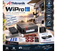 Thitronik Système d'alarme sans fil WiPro III 100754
