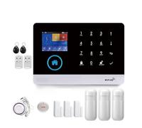 Système D'alarme WiFi GSM for Maison Intelligente, avec Capteur De Mouvement, Sirène sans Fil, Vision Nocturne, Caméra IP Tuya SystèMe D'Alarme Complet(F-103.)