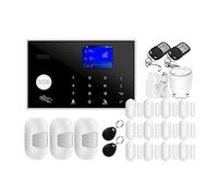 Système D'alarme WiFi GSM Maison Intelligente Écran TFT RFID APP Clavier Tactile Maison Cambrioleur Alarme De Sécurité Prise en Charge Commutation Vocale(R)