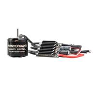 Système d'alimentation de Moteur sans balais sur chenilles ESC 40A-S12 80A-S20 AM32 RC, Compatible avec 1/10 pièces MOA Shafty(S20-2220KV-80A)