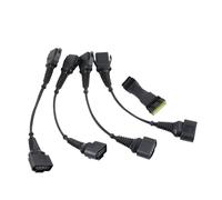 Système d'allumage automobile 1.8T à 2.0T FSI Bobines de conversion et ensemble de faisceaux ICM for B5 A4(4 to 5 Contacts)