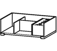 Système d'aménagement Duravit pour largeurs de caisson 58,4 cm, sans découpe pour siphon, UV985407878, Couleur: érable massif