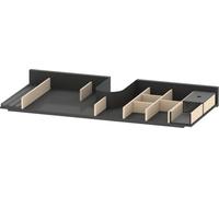 Système d'ameublement Duravit pour largeurs de caisson de 100,0 cm, avec découpe pour siphon incluse, UV997607878, Couleur: érable massif