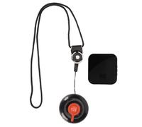 Système d'appel intelligent 1 émetteur 1 récepteur téléavertisseur sans fil bouton d'appel SOS avec rappel de lumière LED prise américaine 100-240V