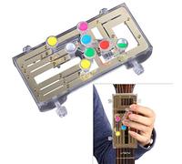 Système d'apprentissage de la Guitare Chord Buddy, Appuyez Simplement sur Les Boutons et jouez des Outils de Guitare, accordeur chromatique à Pince avec 6 accords universels