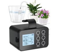 Système D'Arrosage Automatique,[15 Pots & Facile À Utiliser]Tipkook Arrosage Automatique Interieur,2600mAh,Écran LED,Type-C,Économie D'Eau 70%,Minuterie Programmable pour Intérieur,Jardin,Balcon