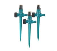 Système d'arrosage automatique de jardin avec arrosage rotatif à 360 degrés, buse d'atomisation souterraine pour l'arrosage des racines, pour raccord en plastique ABS, lot de 3