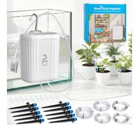 Système D'arrosage Automatique Wifi, App Control Système D'arrosage Automatique Pour Plantes En Pot D'intérieur, Kit D'arrosage Goutte à Goutte DIY Avec Alarme De Manque D'eau, Minuterie Programmable