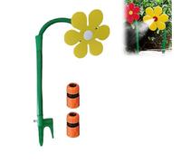 Système d'arrosage Crazy Daisy, Un Plaisir sans Fin ! Arroseur Tournesol Rotatif à 360° pour Jardins, pelouses et Jeux d'été