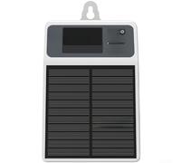 Système d'arrosage solaire avec minuterie programmable - Kit d'irrigation goutte à goutte - Pompe silencieuse pour jardin, serre, balcon, pots de vacances