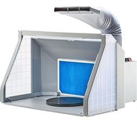 Système d'aspiration Airbrush - Accessoires de cabine de peinture - Cabine de peinture 9 m³/min - Solution de filtration haute performance - Technique de peinture professionnelle