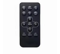 Système de Barre Son, télécommande for DOSVBTSB2B DO-SV-BTSB2-B et Polaroid PLC18SB001A PLA19SB001A PLA18SB001 PLA18SB001A, 1 pièce