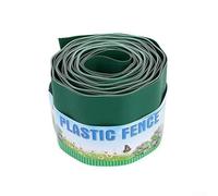 Système de bordure de pelouse en plastique pour maintenir des lignes claires entre les sections fonctionnelles et ornementales de l'espace de la cour (10 x 9 m)