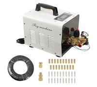 Système de brumisation haute pression, brumisateur de refroidissement extérieur avec 20 buses, 60 bar/860 psi, filtration d'eau d'entrée pour le refroidissement de pelouse et de jardin