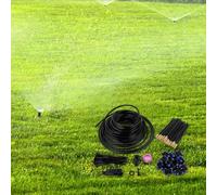 Système de brumisation pour jardin extérieur avec sortie de brume atomisée fine pour l'efficacité de l'irrigation et réduction de la température ambiante (15 m)