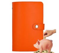 Système de budgétisation de trésorerie - 100 pochettes transparentes, planificateur A5 renforcé à six anneaux, outil de création de richesse motivant, organisateur d'argent haute capacité