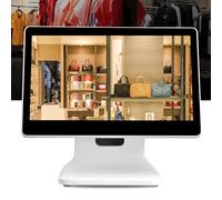 Système de caisse enregistreuse professionnel avec grand écran pour une gestion efficace des entreprises dans les magasins, supermarchés, restaurants et bars - Réglage multi-angles