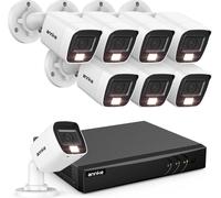 Système de caméra CCTV, 8 caméras, surveillance vidéo 1080P, 8STK, 1T