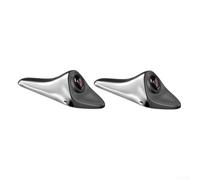 Système de caméra d'angle mort double voie avec écran miroir de 6,25 pouces, enregistreur de conduite AHD, caméras de vue latérale IP68 pour surveillance du stationnement de voiture et vision nocturne