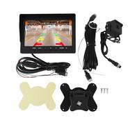 Système de Caméra de Recul, Moniteur 7 Pouces, qualité d'image HD, Transfert Longue Distance, Résistant à l'eau, Camping-Car, Remorques, Camions