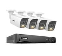 système de caméra de sécurité 12MP, microphone intégré, PoE & IP67 étanche, 4 pièces 12MP Type 2Aucune
