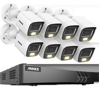 Système de caméra de sécurité, 5MP haute résolution, 8CH DVR avec vision nocturne, 8CH DVR 8 pièces Kits-a, Aucun