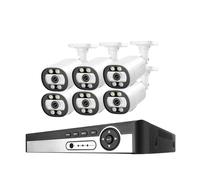 Système de caméra de sécurité CCTV, résolution 5MP, reconnaissance faciale intelligente par intelligence artificielle