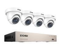 Système de caméra de sécurité, résolution 1080P, technologie de compression H265
