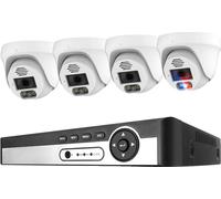 Système de caméra de sécurité, résolution 4K, reconnaissance faciale IA, 8CH NVR 4 CAM 8MP, 3T (sports de plein air)