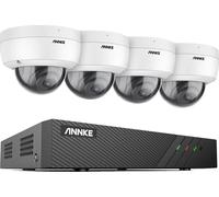 Système de caméra de sécurité, résolution 5MP, compression H265+, support 8 canaux, caméra dôme 4CH, 2T